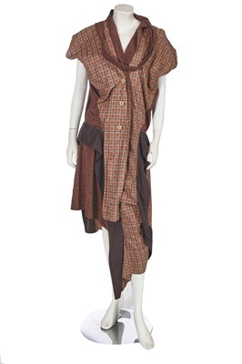 Lot 129 - A Vivienne Westwood printed cotton dress and shirt, 2000s