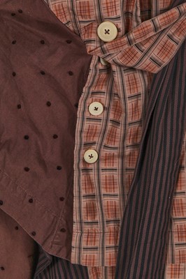 Lot 129 - A Vivienne Westwood printed cotton dress and shirt, 2000s