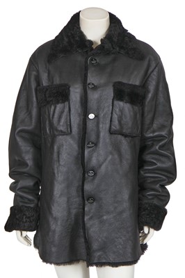 Lot 130 - A Vivienne Westwood black shearling jacket, 2000s