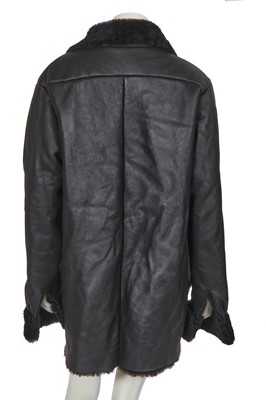 Lot 130 - A Vivienne Westwood black shearling jacket, 2000s