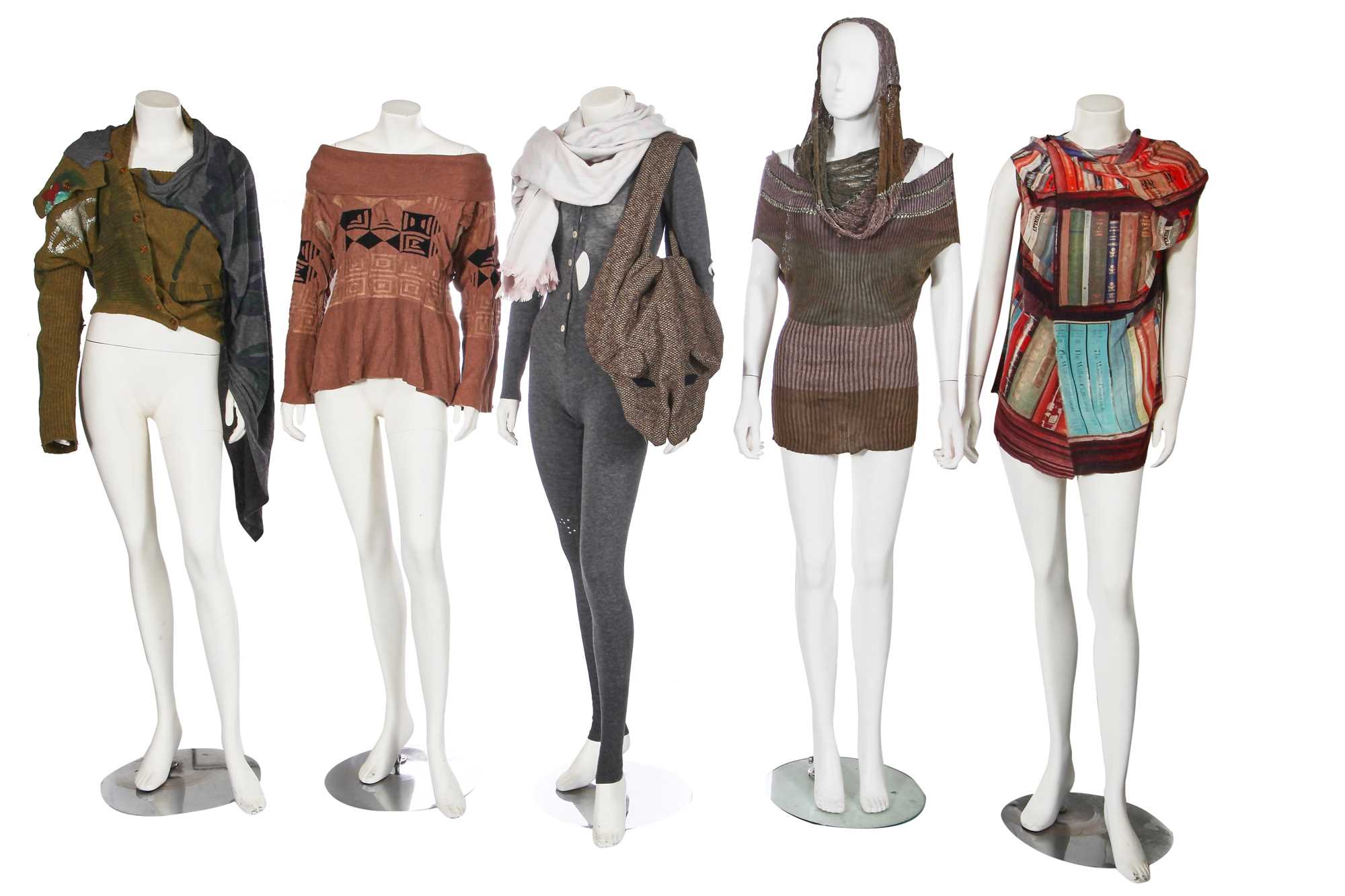 Lot 125 - A group of Vivienne Westwood knitwear and accessories, 2000s