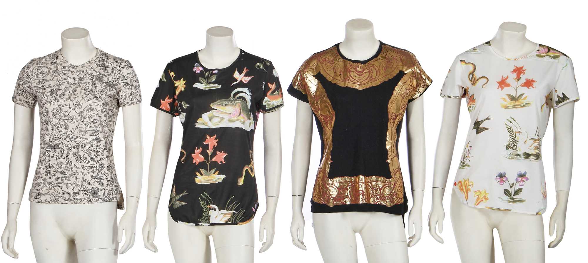 Lot 205 - A good group of Vivienne Westwood cotton T-shirts, 1990s-2000s