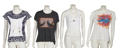 Lot 205 - A good group of Vivienne Westwood cotton T-shirts, 1990s-2000s