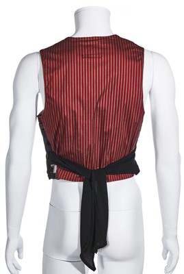 Lot 105 - A Jean Paul Gaultier men's black rayon waistcoat, ‘Tribute to Frida Kahlo’/Flamenco' collection, Spring-Summer 1998