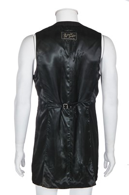 Lot 106 - A Jean Paul Gaultier men's black pinstriped wool waistcoat, 'Chic Rabbis/Vikings' collection, Autumn-Winter 1993-94