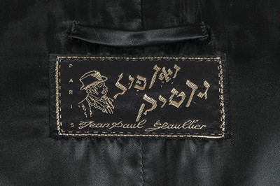 Lot 106 - A Jean Paul Gaultier men's black pinstriped wool waistcoat, 'Chic Rabbis/Vikings' collection, Autumn-Winter 1993-94