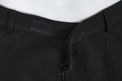 Lot 110 - A Jean Paul Gaultier men's black wool skirt-shorts ensemble, 1990s