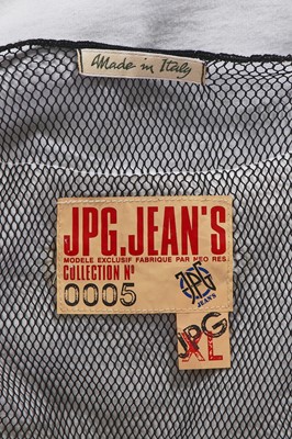 Lot 110 - A Jean Paul Gaultier men's black wool skirt-shorts ensemble, 1990s