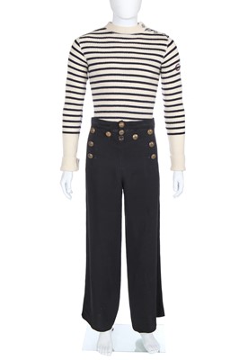 Lot 111 - A Jean Paul Gaultier men's sailor's ensemble, 1990s-2000s