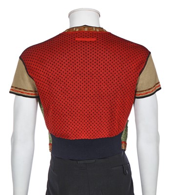 Lot 114 - A Jean Paul Gaultier men's ensemble, 1980s-90s