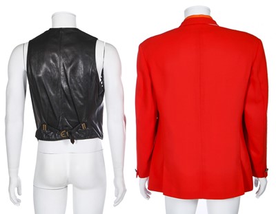 Lot 119 - Three men's tops by Gianni Versace and Thierry Mugler, 1990s-2000s