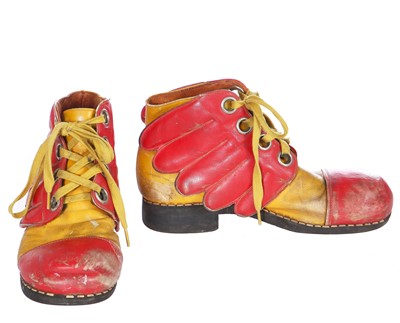 Lot 188 - A rare pair of Mr Freedom winged leather boots, designed by Jim O'Connor, 1970