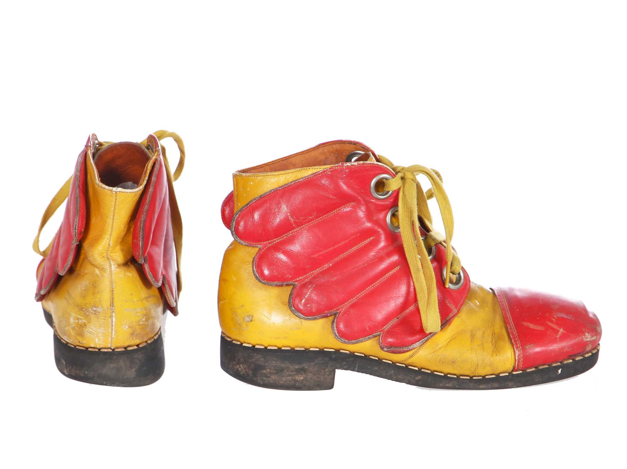 Lot 107 - A rare pair of Mr Freedom winged leather