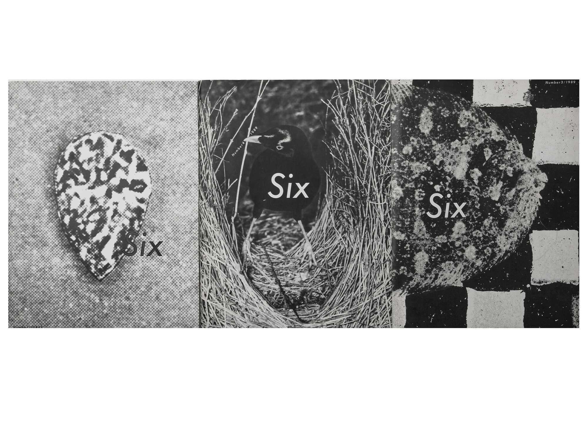Lot 150 - Three Issues of 'Six' magazine by Comme des Garçons, 1990-1991