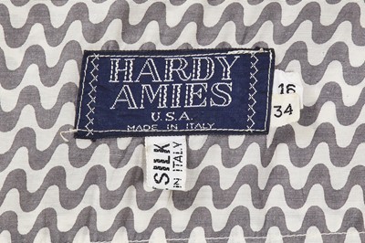 Lot 187 - A Malcolm Hall men's embroidered denim suit, mid-1970s