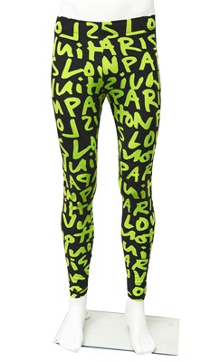 Lot 29 - A Pair of Louis Vuitton by Marc Jacobs men's polyamide leggings, 2009