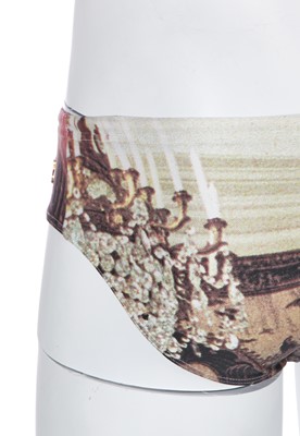 Lot 89 - Two pairs of Vivienne Westwood men's swimming briefs, 1992-93