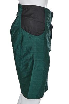 Lot 159 - A Westwood/McLaren madras striped cotton tunic, 'Savage' collection, Spring-Summer 1982