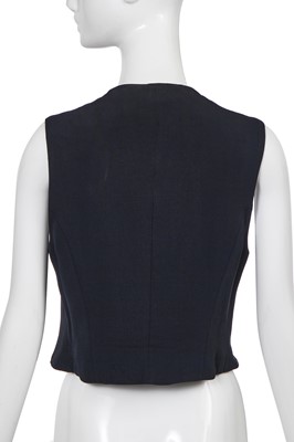 Lot 212 - A Rifat Ozbek native American-inspired 'bone' waistcoat, Spring-Summer 1992