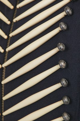 Lot 212 - A Rifat Ozbek native American-inspired 'bone' waistcoat, Spring-Summer 1992