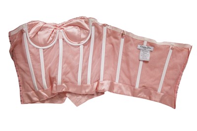 Lot 166 - A Christian Dior by John Galliano corsetted satin bodice, 'Homage to Marlene Dietrich' collection, Spring-Summer 2004