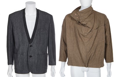 Lot 48 - A group of Issey Miyake jackets, 1970s-1990s