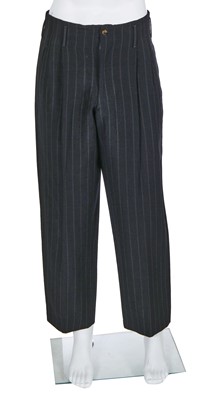 Lot 157 - A Jean Paul Gaultier men's wool pinstripe suit, late 1980s