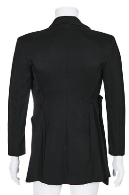 Lot 156 - A Yohji Yamamoto black wool tuxedo jacket, 1980s