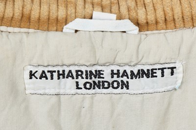 Lot 155 - A group of Katherine Hamnett men's garments, 1980s
