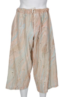 Lot 170 - A Westwood/McLaren power-station print cotton ensemble, 'Nostalgia of Mud (Buffalo)' collection, Autumn-Winter 1982-83