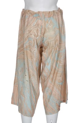 Lot 170 - A Westwood/McLaren power-station print cotton ensemble, 'Nostalgia of Mud (Buffalo)' collection, Autumn-Winter 1982-83