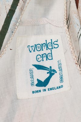 Lot 170 - A Westwood/McLaren power-station print cotton ensemble, 'Nostalgia of Mud (Buffalo)' collection, Autumn-Winter 1982-83