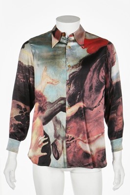 Lot 192 - A Vivienne Westwood man's silk shirt printed...