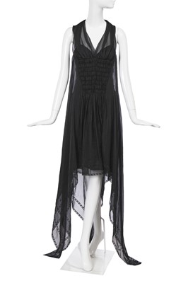 Lot 147 - A Chanel chiffon little black dress, Cruise 2008