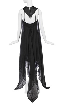 Lot 147 - A Chanel chiffon little black dress, Cruise 2008
