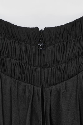 Lot 147 - A Chanel chiffon little black dress, Cruise 2008