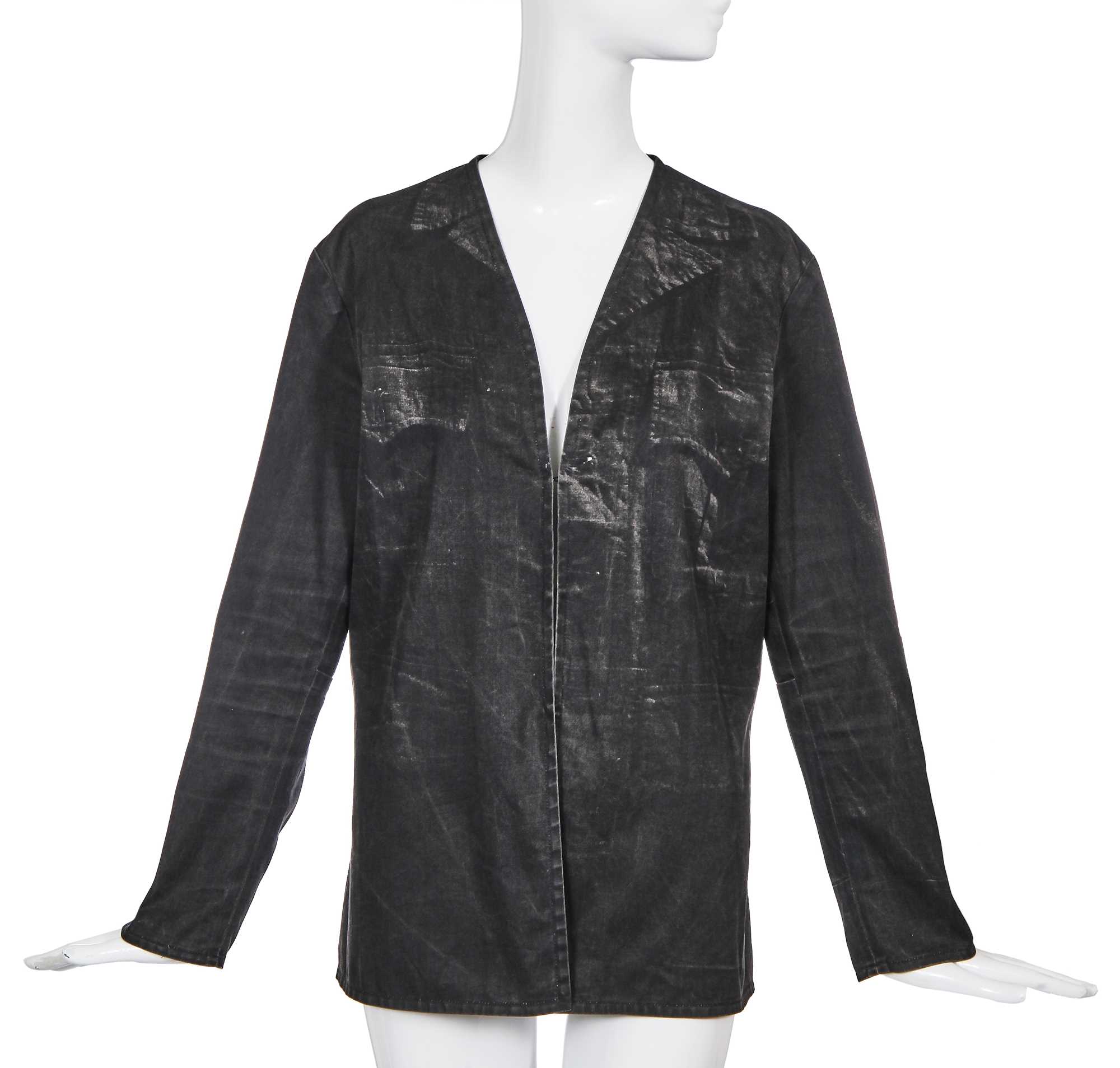 Lot 233 - A Maison Martin Margiela trompe-l'œil printed cotton jacket, Spring-Summer 1996