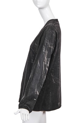 Lot 233 - A Maison Martin Margiela trompe-l'œil printed cotton jacket, Spring-Summer 1996