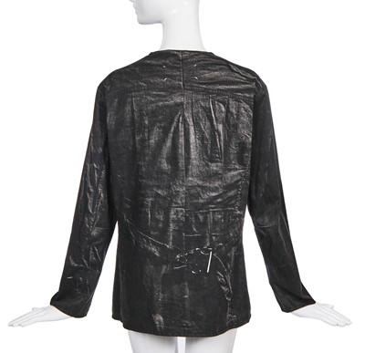Lot 233 - A Maison Martin Margiela trompe-l'œil printed cotton jacket, Spring-Summer 1996