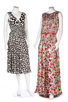 Lot 218 - A group of colourful designer summer dresses...