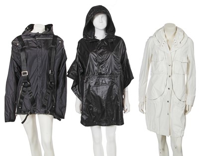 Lot 232 - Three designer raincoats, 2000s-2010s