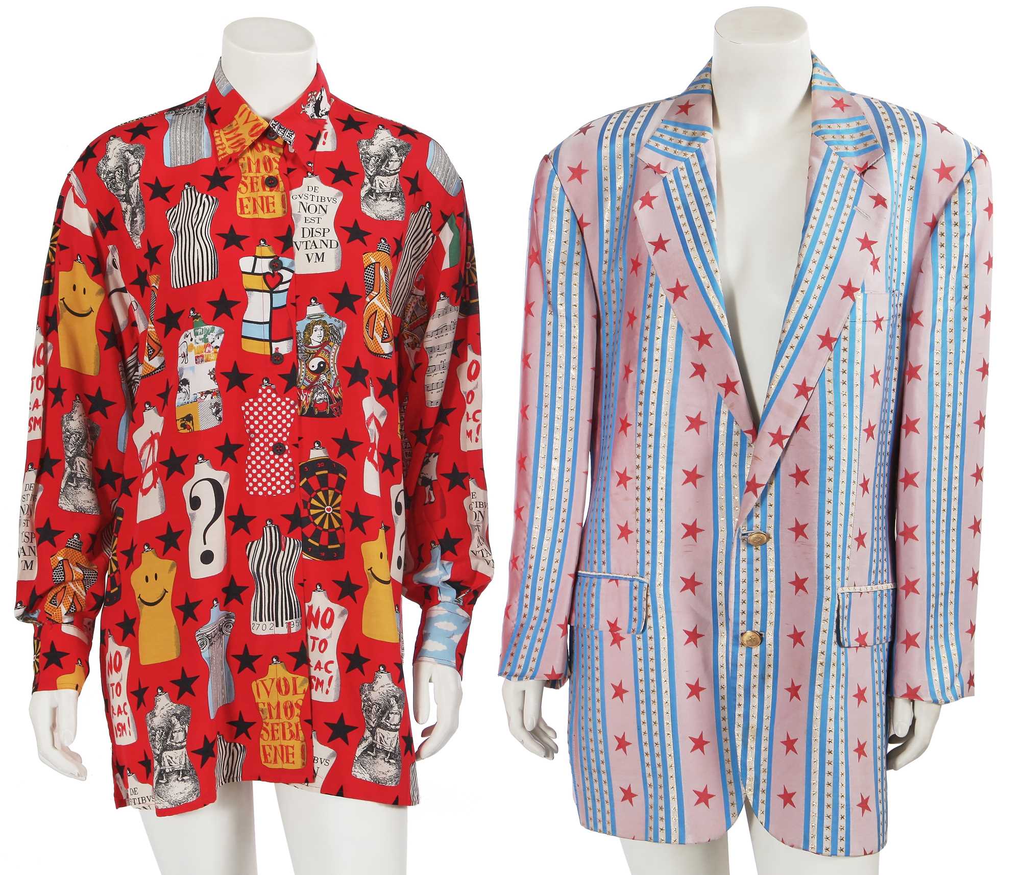 Lot 366 - A Moschino shirt and jacket, 1990s