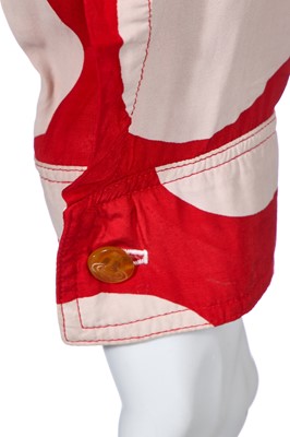Lot 164 - A Vivienne Westwood men's polka-dot ensemble, 'Mini Crini' collection, Spring-Summer 1986