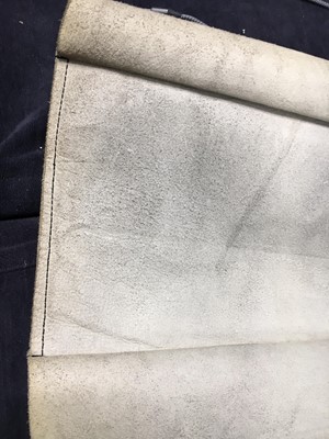 Lot 232 - A Maison Martin Margiela 'Flat' leather jacket and metal hook, Spring-Summer 1998