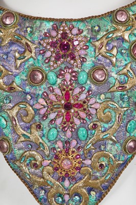 Lot 139 - A Basia Zarzycka fancy dress ensemble worn to Elton John's 50th birthday party, 1997