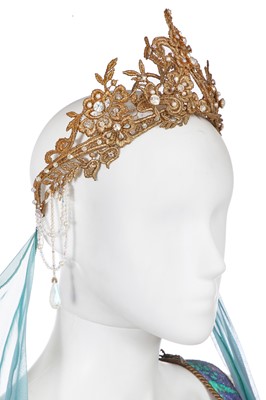 Lot 139 - A Basia Zarzycka fancy dress ensemble worn to Elton John's 50th birthday party, 1997