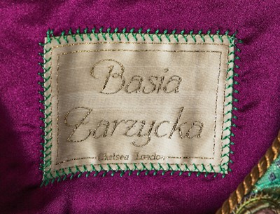 Lot 139 - A Basia Zarzycka fancy dress ensemble worn to Elton John's 50th birthday party, 1997