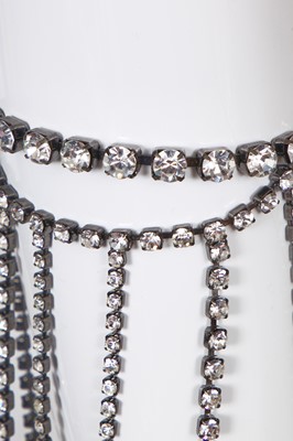 Lot 229 - A Maison Martin Margiela rhinestone brassard, Spring-Summer 2004
