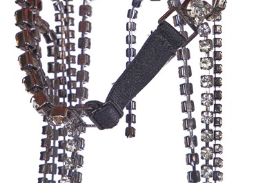 Lot 229 - A Maison Martin Margiela rhinestone brassard, Spring-Summer 2004