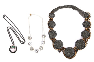 Lot 176 - A group of designer necklaces, 2010s